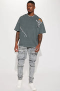 Stay United Oversized Short Sleeve Tee