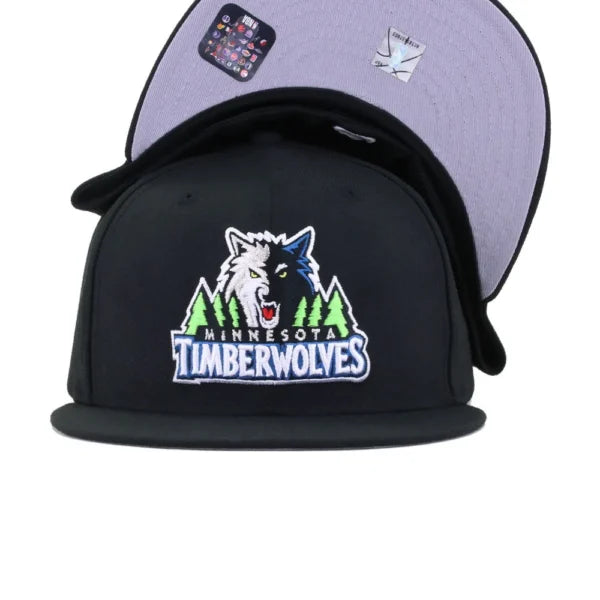 Minnesota Timberwolves Black 1996 New Era 59Fifty Fitted